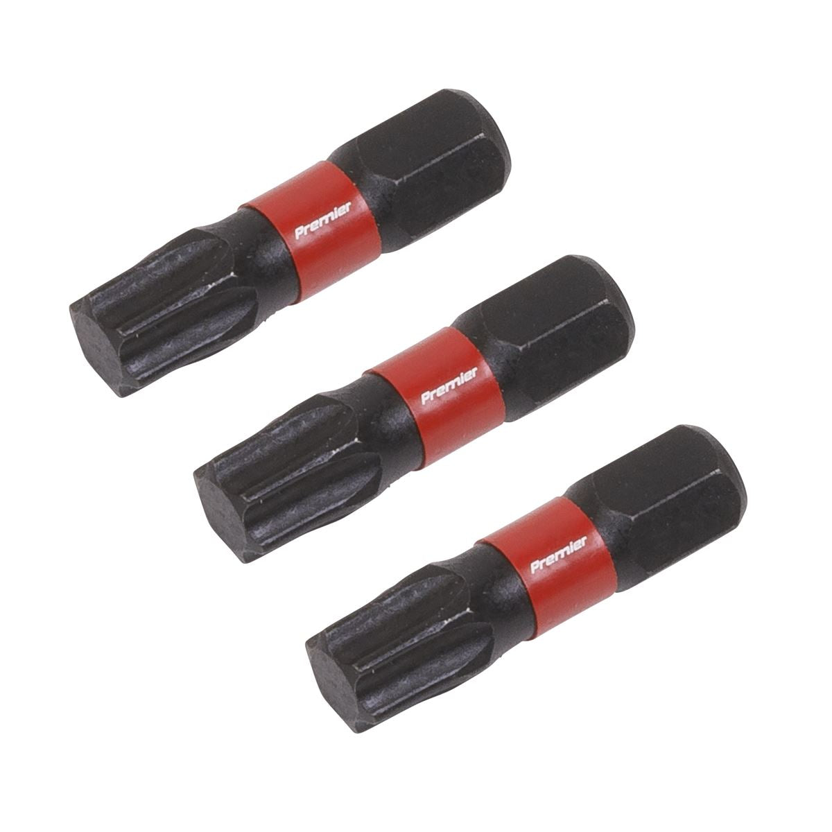 Sealey AK8221 TRX-Star* T40 Impact Power Tool Bits 25mm - 3pc Sealey