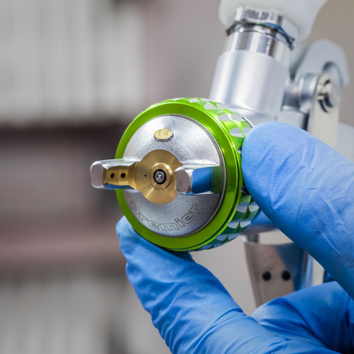 Sealey LVLP01 LVLP Gravity Feed Spray Gun - 1.4mm Set-Up Sealey