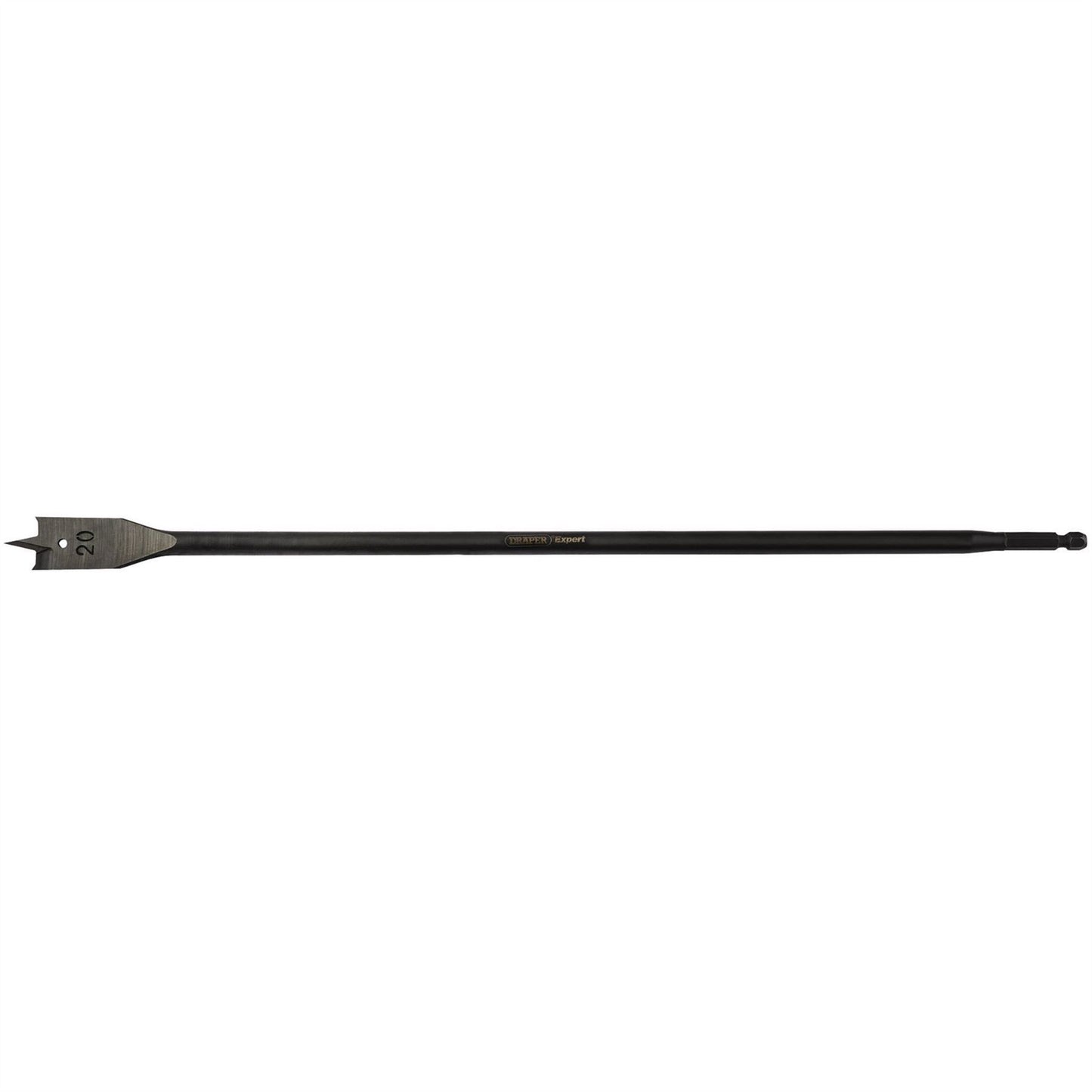 Draper 67541 Extra Long Flat Wood Bit 405mm 20mm Draper