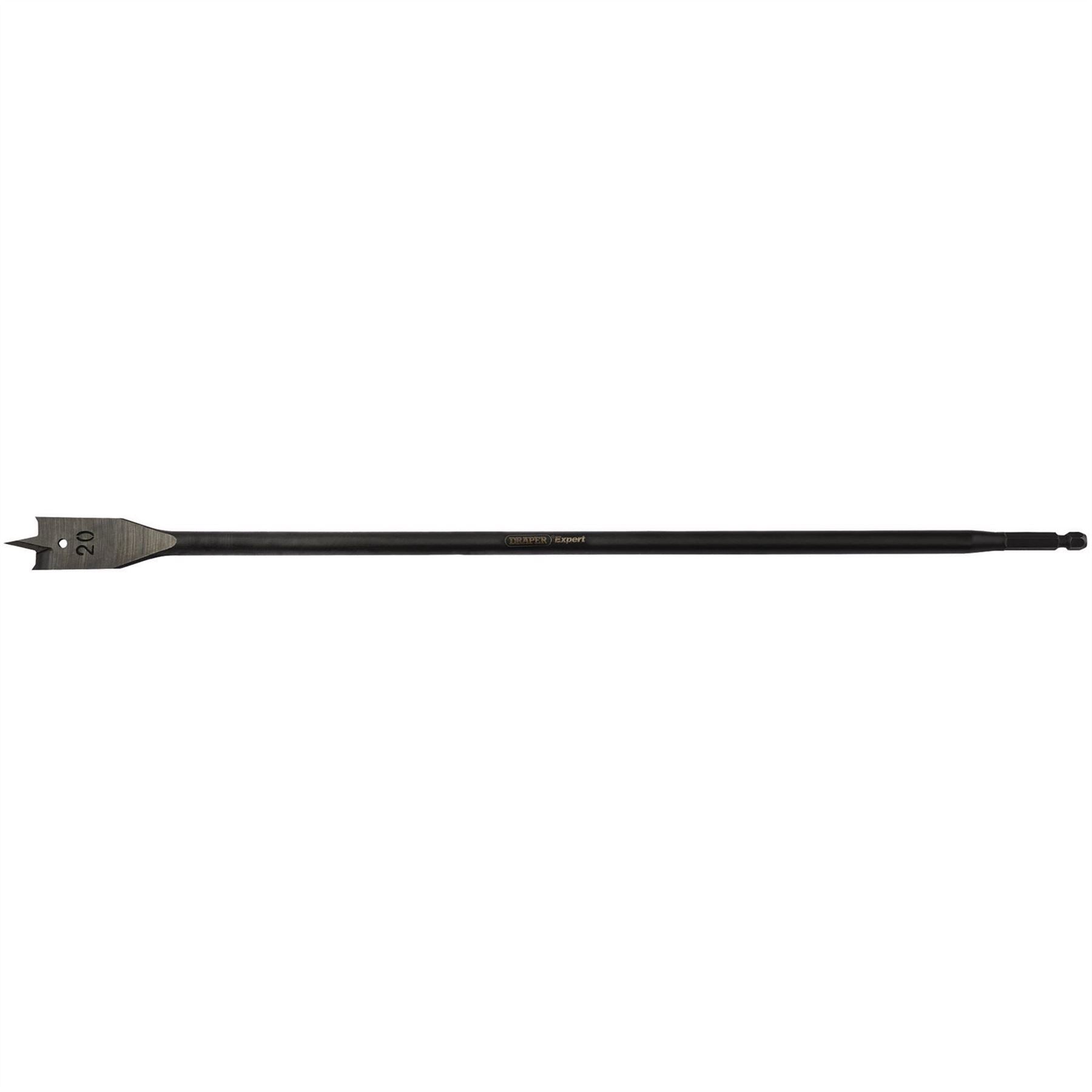 Draper 67541 Extra Long Flat Wood Bit 405mm 20mm Draper