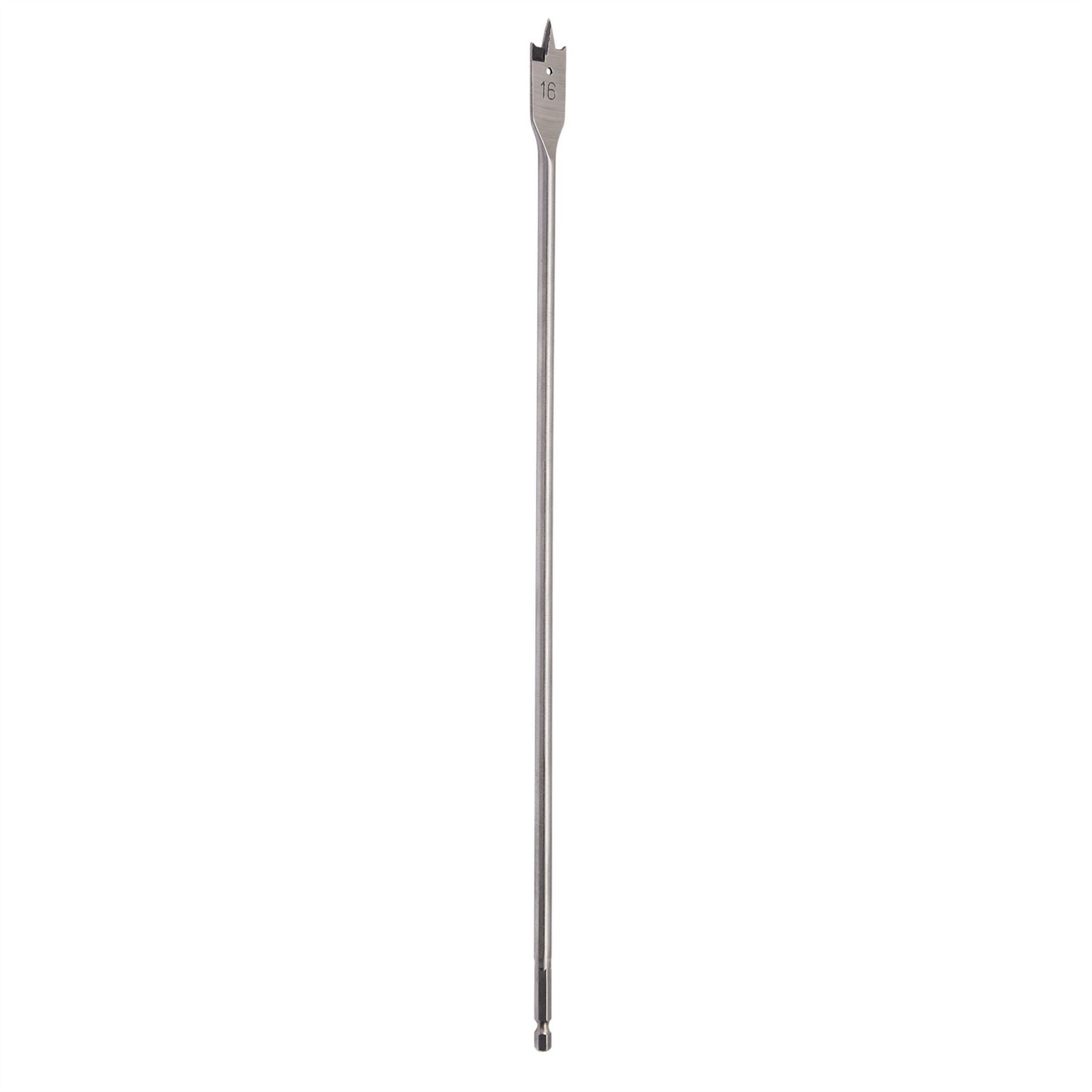 Draper 89997 Extra Long Flat Wood Bit 16 x 400mm Draper