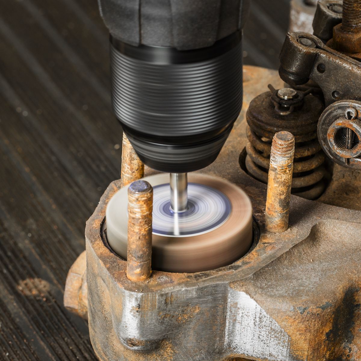 Sealey FW5025605 Abrasive Flap Wheel Ø50 x 25mm 60Grit Ø6mm Shaft - Pack of 5 Sealey