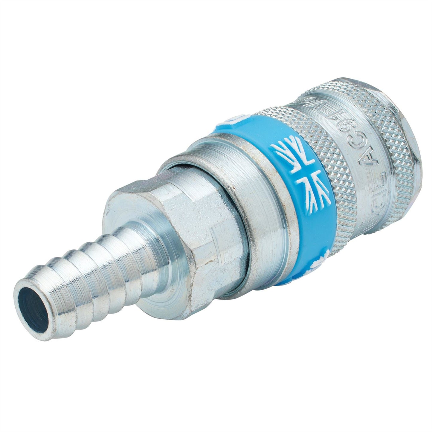 Draper 51418 3/8" Bore Vertex Air Line Coupling with Tailpiece Draper