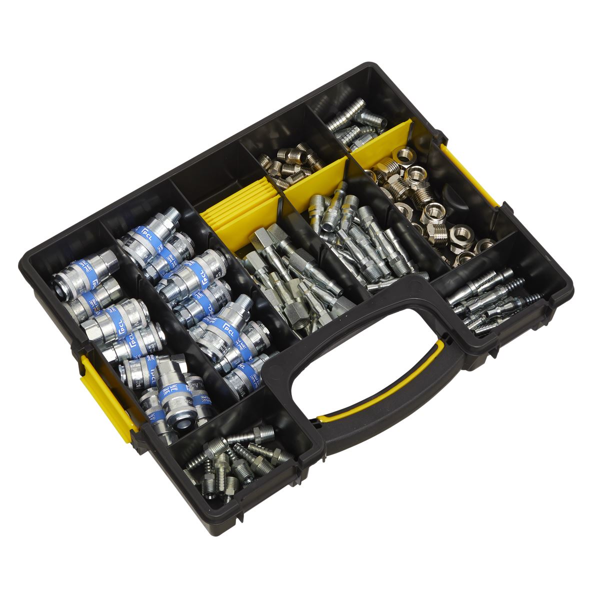 Sealey AC110K Air Coupling Kit 110pc Sealey
