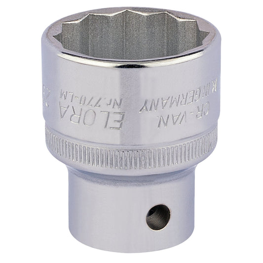 Elora 24749 Bi-Hexagon Socket 1/2" Sq. Dr. 29mm Elora