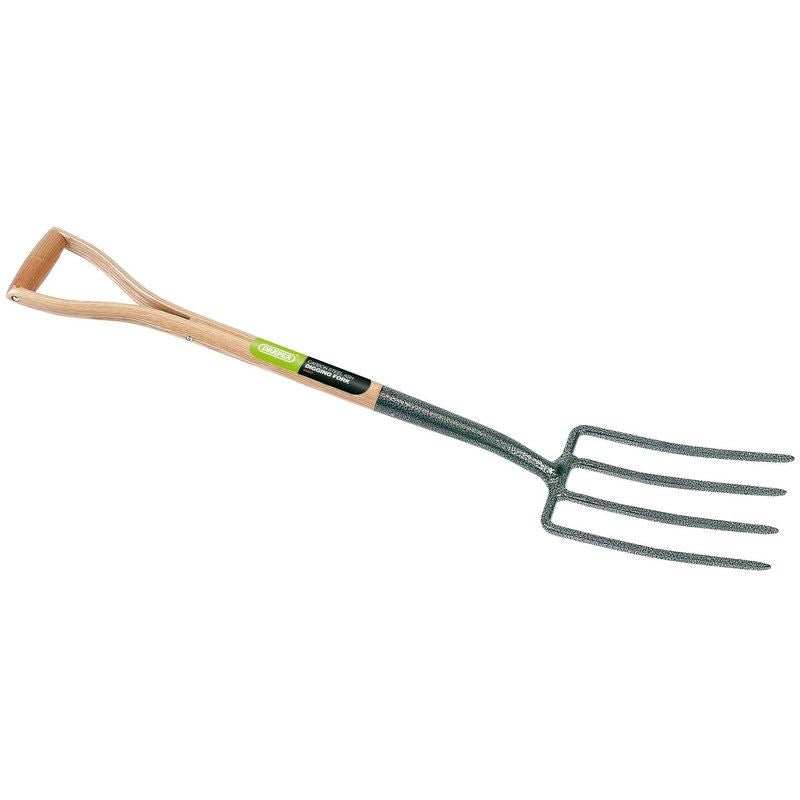 Draper 63624 Carbon Steel Garden Fork with Ash Shaft and Y Handle Draper