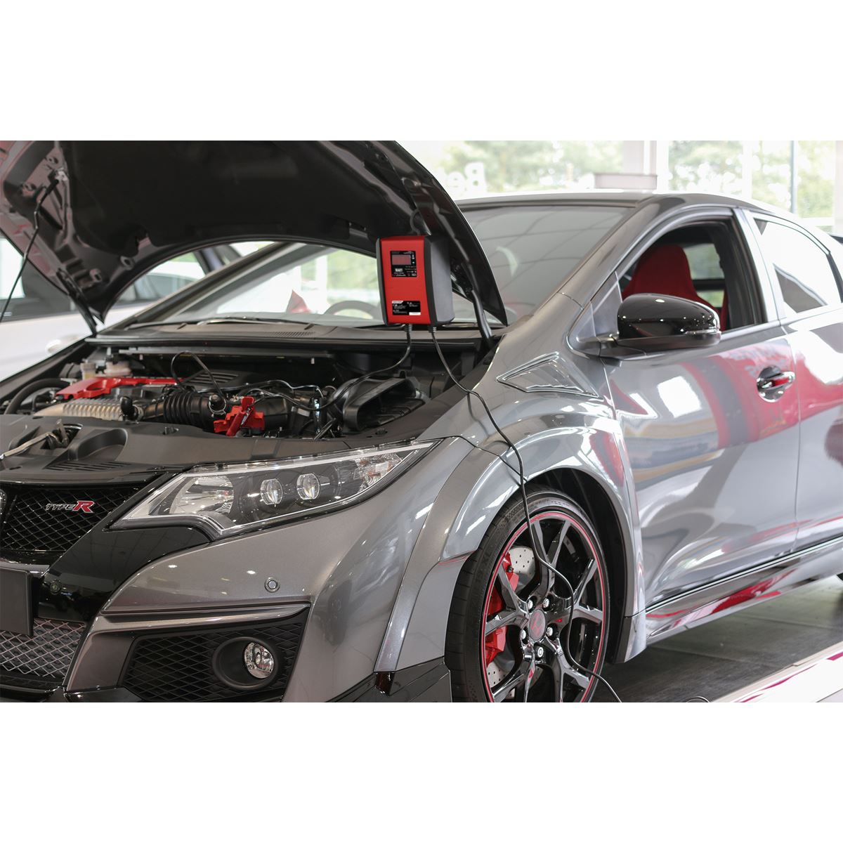 Sealey SPI15S Intelligent Speed Charge Battery Charger/Maintainer 15A 12V Sealey