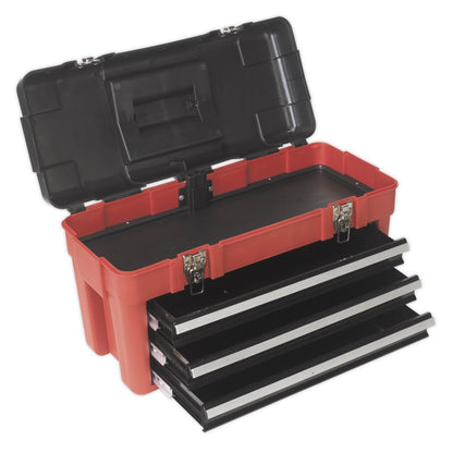 Sealey AP1003 Toolbox 585mm 3 Drawer Portable Sealey
