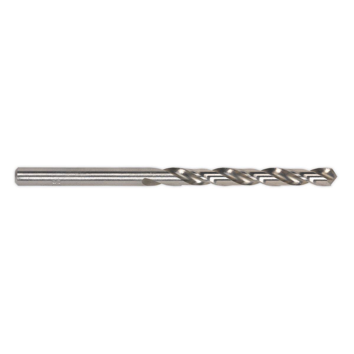 Sealey DB045FG HSS Fully Ground Drill Bit Ø4.5mm Pack of 10 Sealey