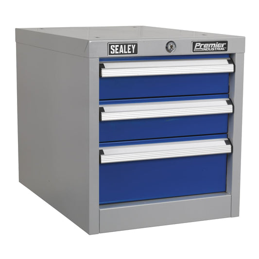 Sealey API16 Industrial Triple Drawer Unit for API Series Workbenches Sealey