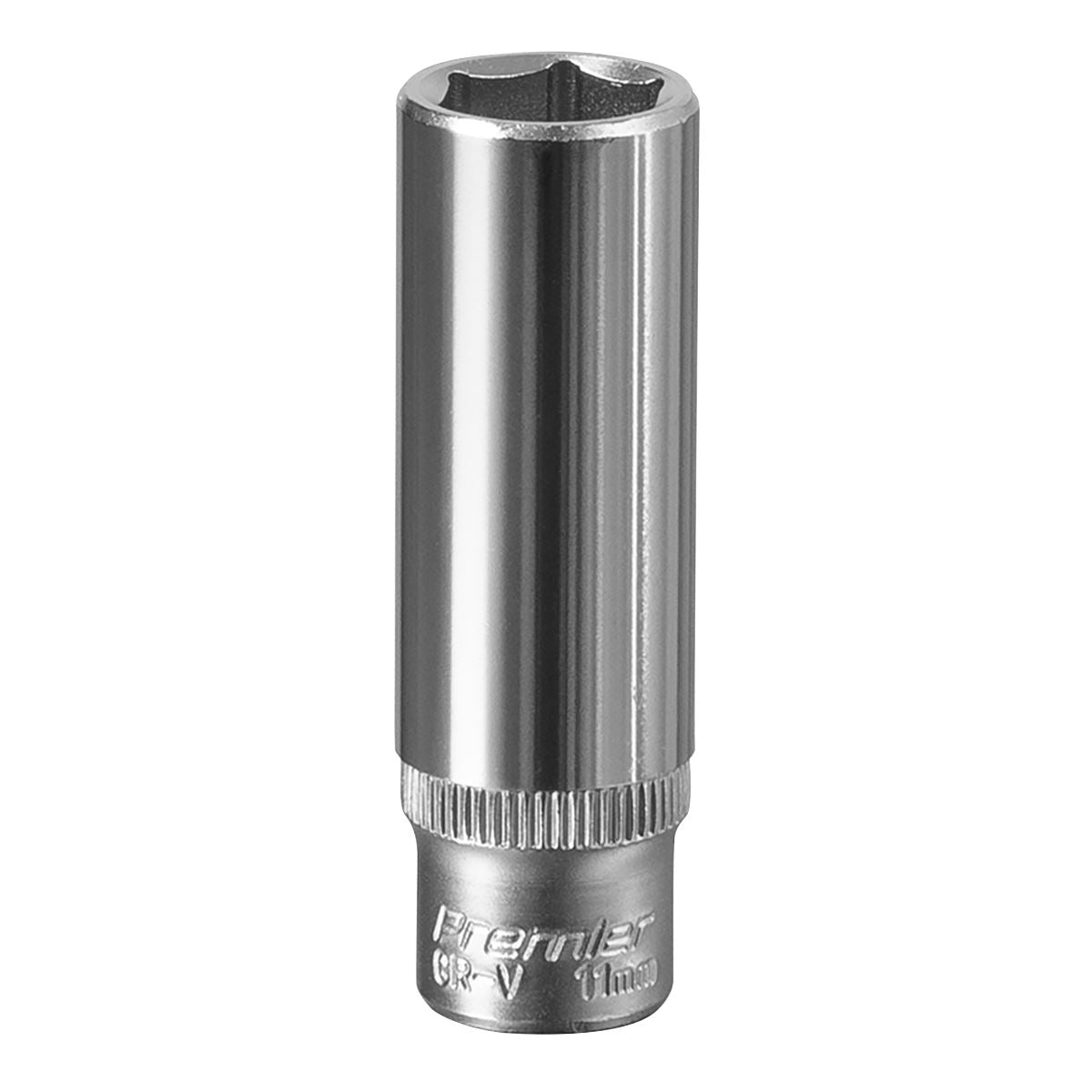 Sealey S1411D WallDrive® Socket 11mm Deep 1/4"Sq Drive Sealey