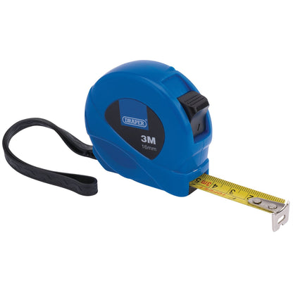 Draper 75880 Measuring Tape 3m/10ft x 16mm Blue Draper