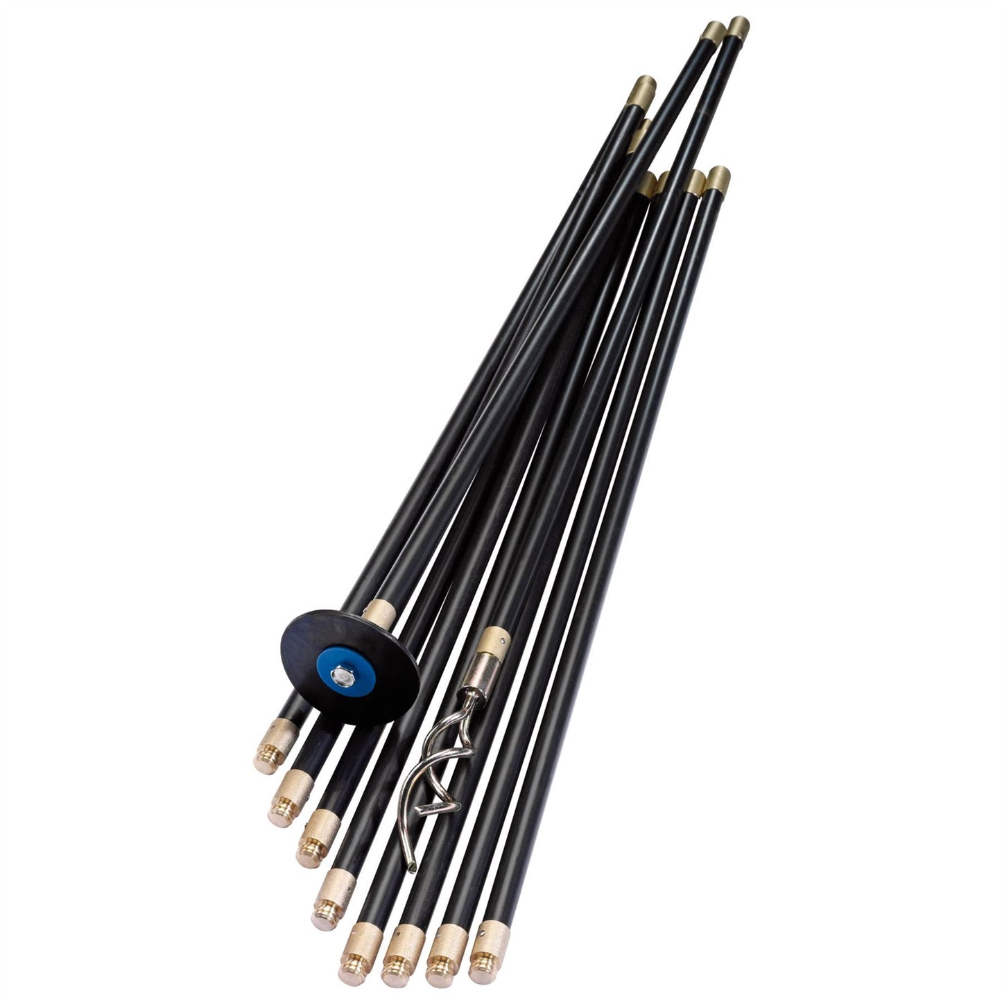 Draper 23540 Polypropylene Drain Rod Set 9m 12 Piece Draper