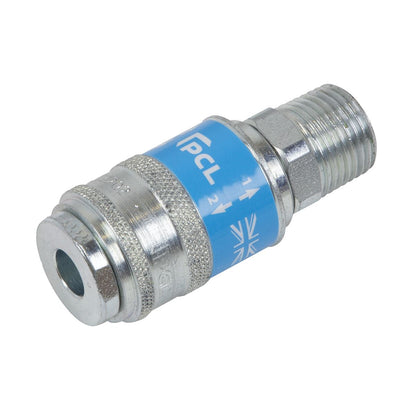 Sealey AC95 PCL Safeflow Safety Coupling Body Male 1/2"BSPT Sealey