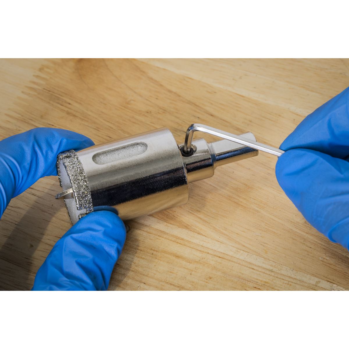 Sealey DHS30 Electroplated Diamond Hole Saw Ø30mm Sealey