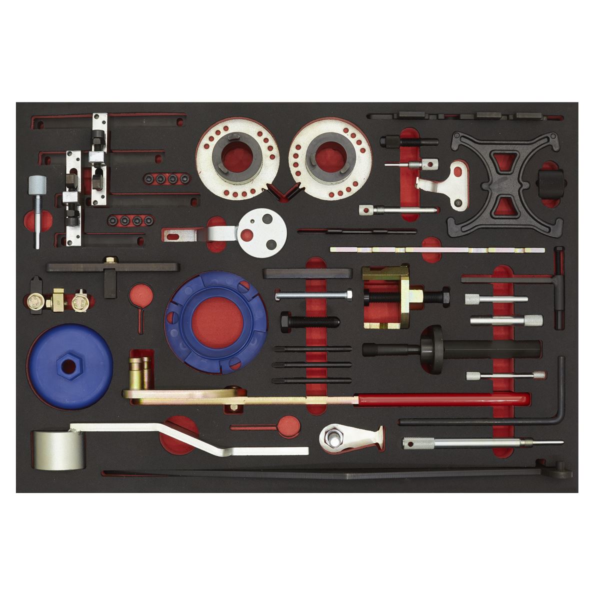 Sealey VS5200MK Diesel & Petrol Master Timing Tool Kit 36pc - for Ford - Belt/Chain Drive Sealey