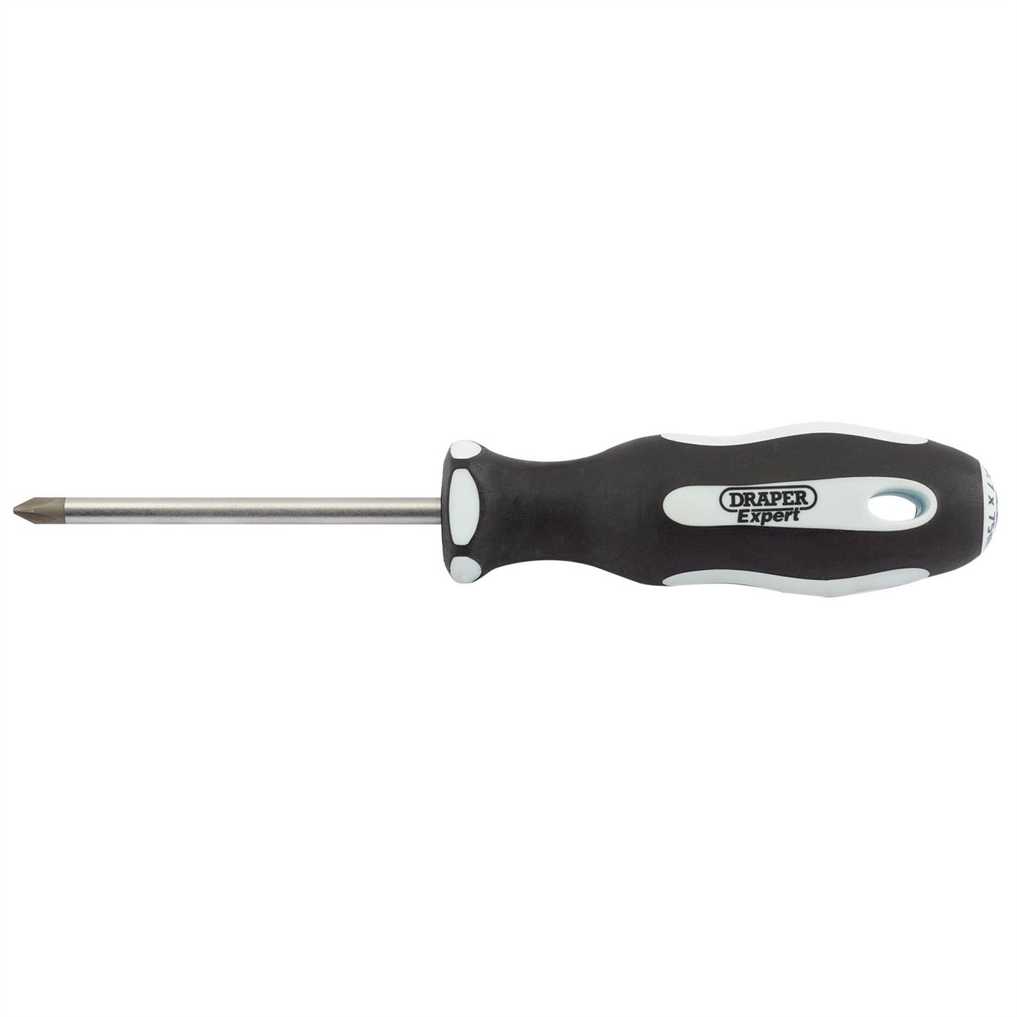 Draper 34990 Cross Slot Soft Grip Screwdriver No.1 x 75mm Draper