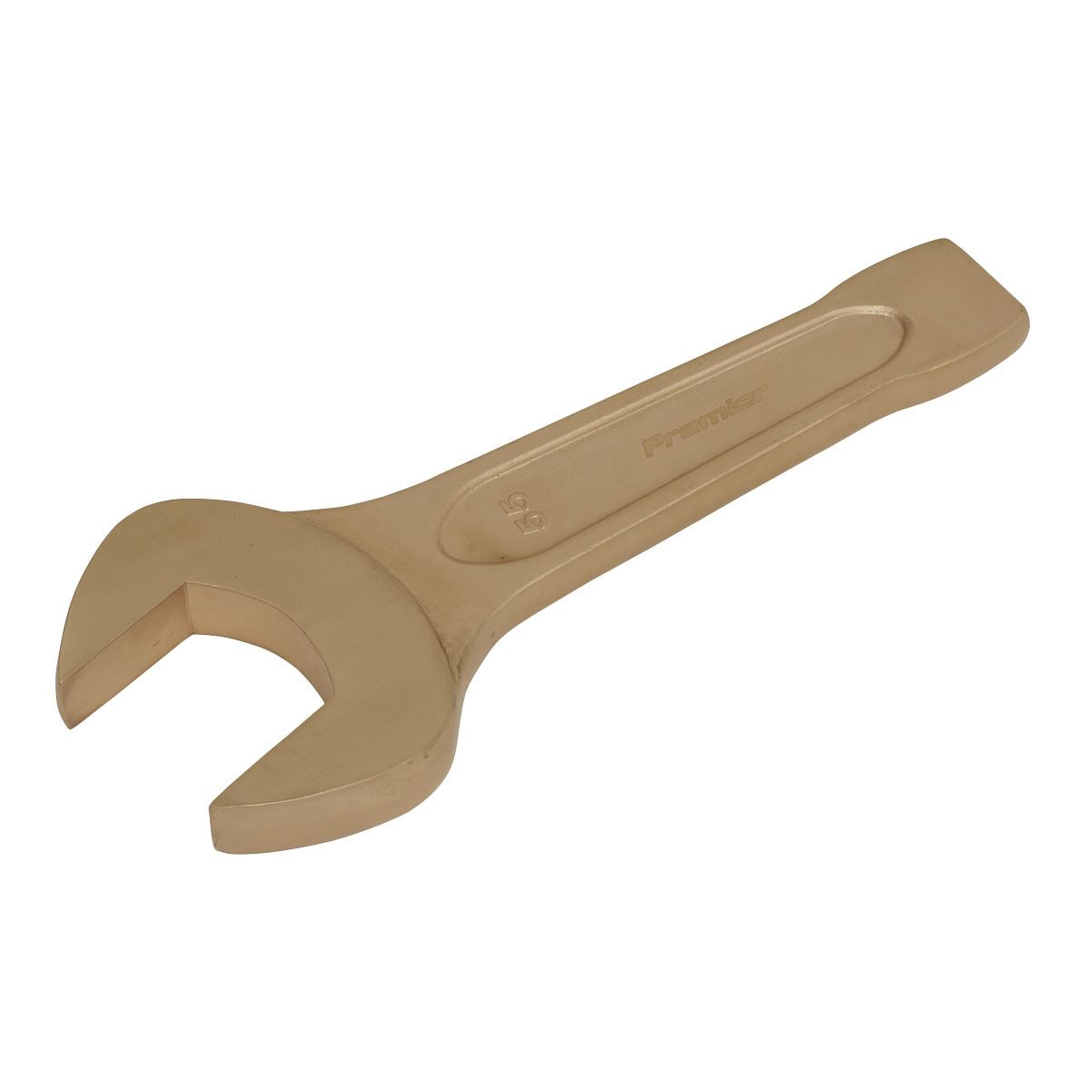 Sealey NS026 Slogging Spanner Open-End 55mm - Non-Sparking Sealey