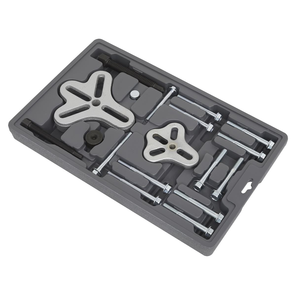 Sealey PS977 Steering Wheel & Harmonic Balancer Puller Set 18pc Sealey