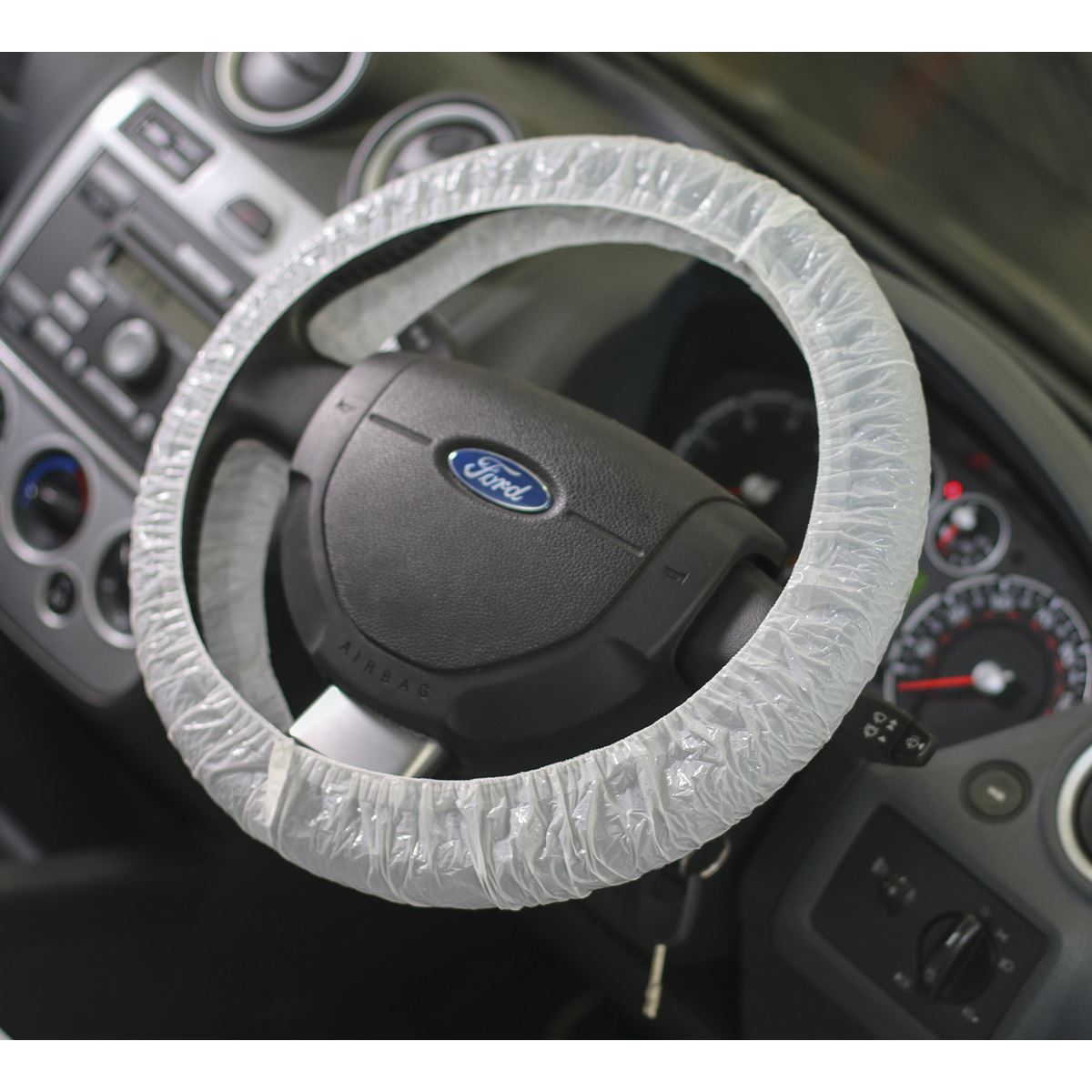 Sealey CCSET550 5-in-1 Disposable Car Interior Protection Kit - Display Box of 50 Sealey