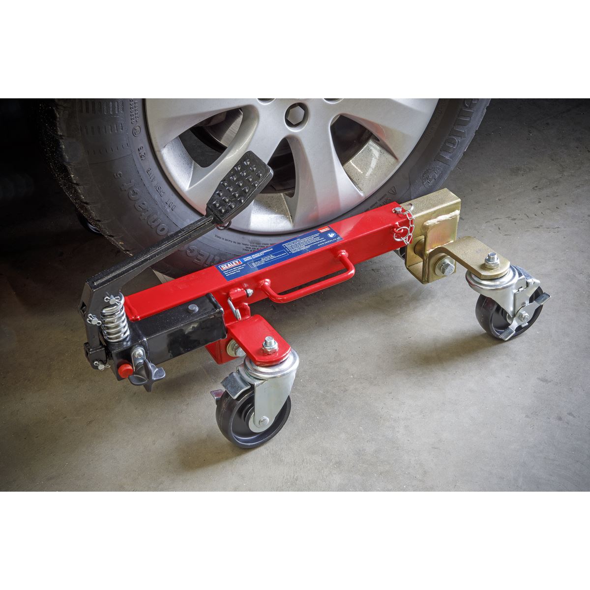 Sealey WS680 Wheel Skate Hydraulic 680kg Capacity Sealey