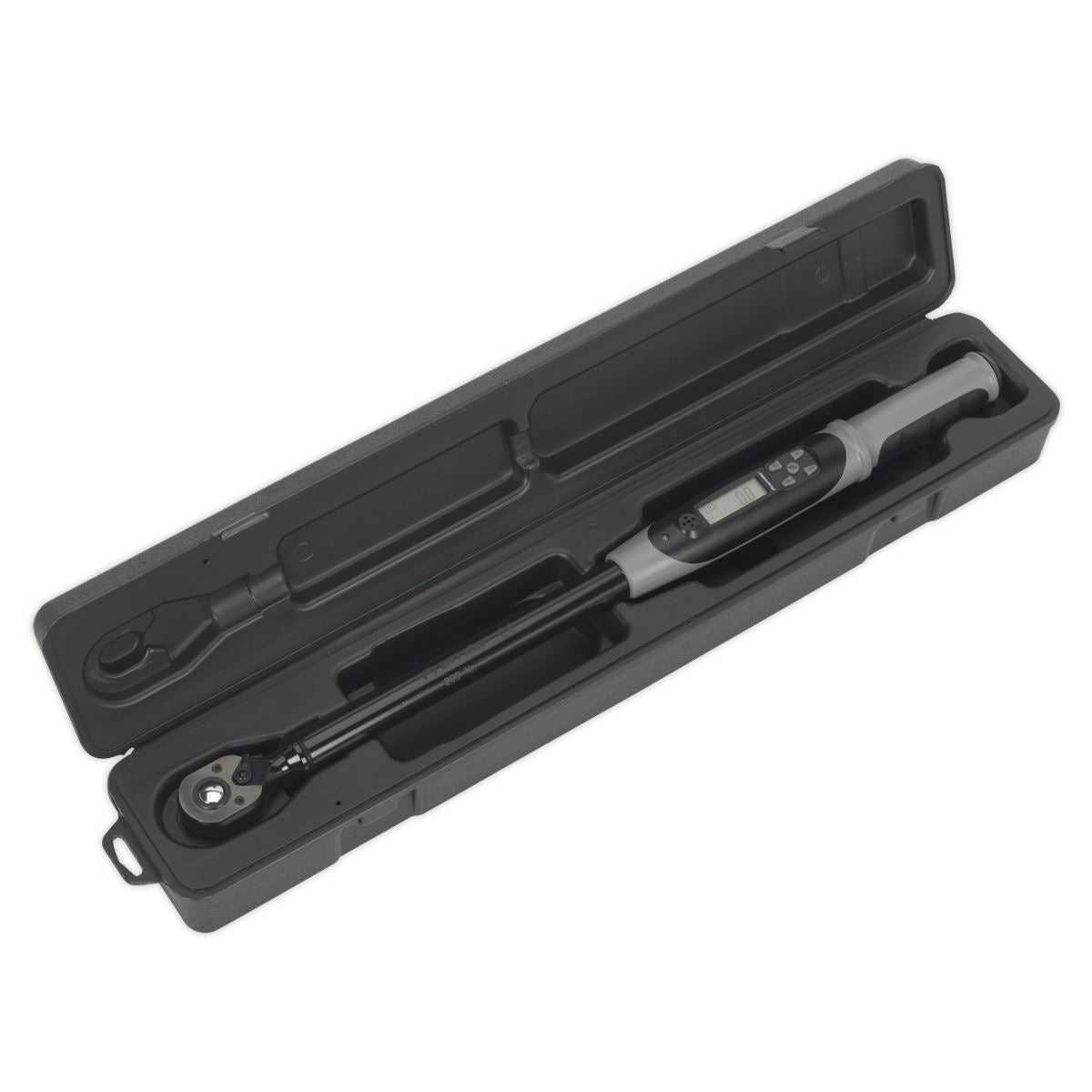 Sealey STW306B Angle Torque Wrench Digital 1/2"Sq Drive 20-200Nm(14.7-147.5lb.ft) Premier Black Sealey
