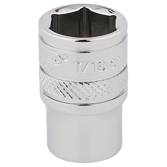Draper 48942 HI-TORQ® 6 Point Socket 1/4" Sq. Dr. 7/16" Draper