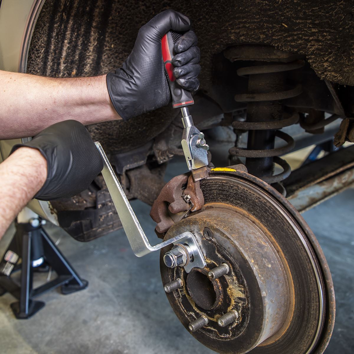 Sealey VS0216 Remover Brake Disc Lip Set Sealey