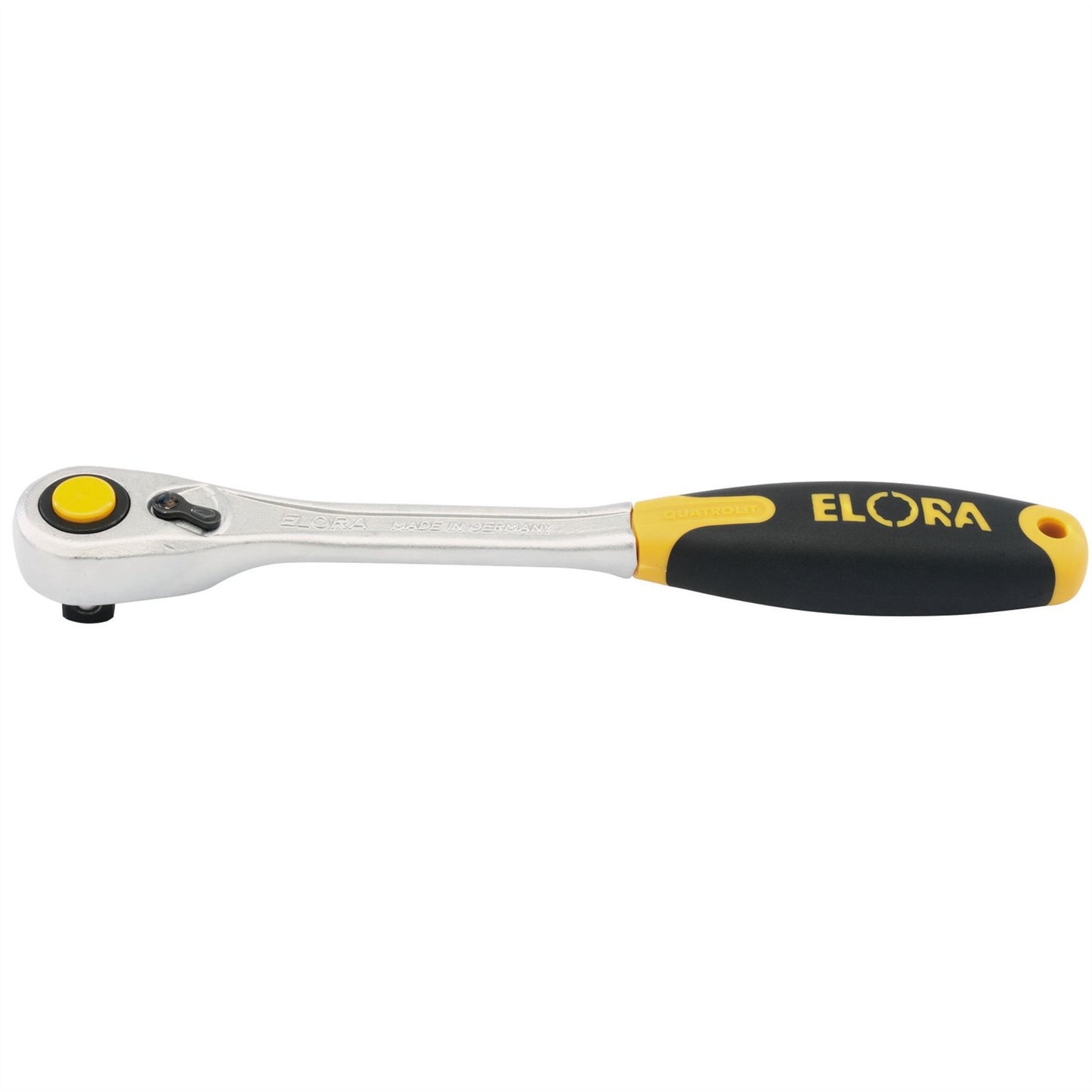 Elora 25930 Fine Tooth Quick Release Soft Grip Reversible Ratchet 1/2" Sq. Dr. 270mm Elora
