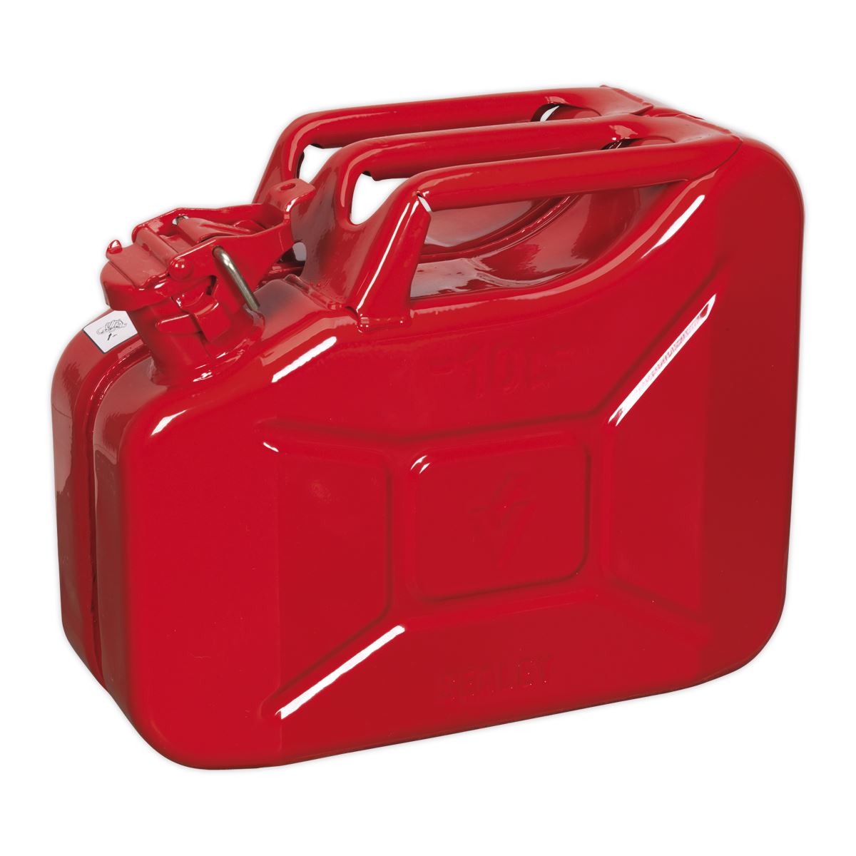 Sealey JC10 Jerry Can 10L - Red Sealey