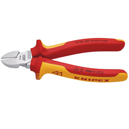 Knipex 81262 70 06 160 VDE Diagonal Cutter160mm Knipex