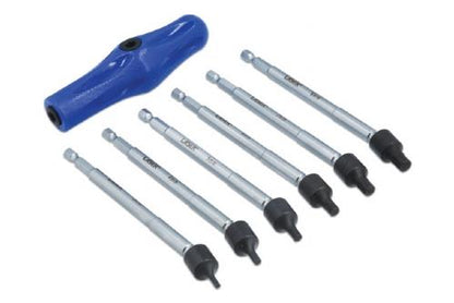 Laser Tools 8218 Universal Joint Hex Bit Set 6pc Laser Tools