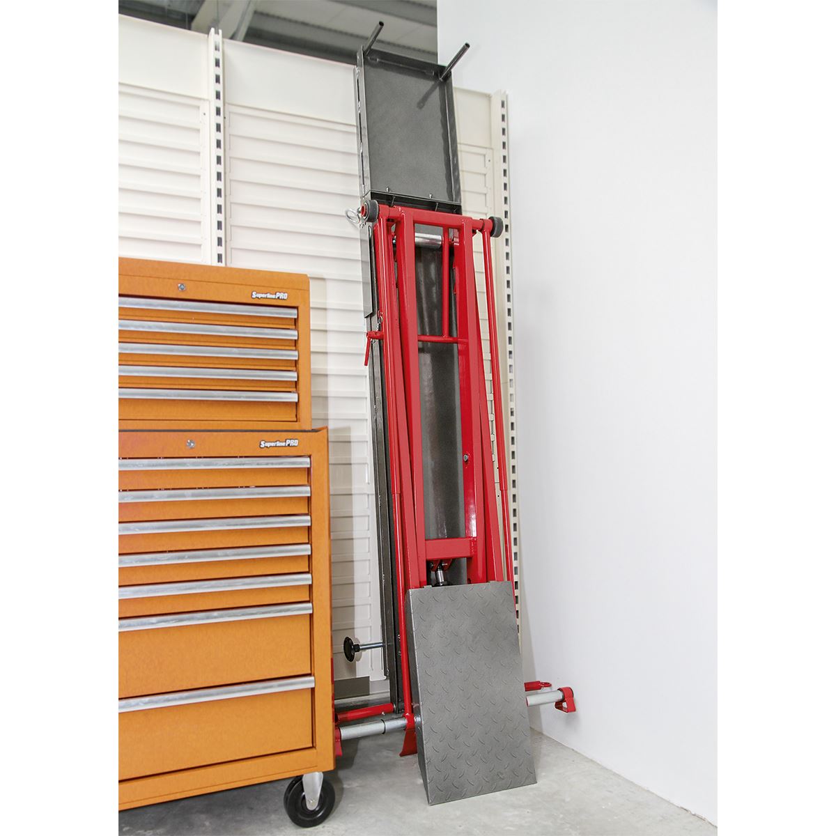 Sealey MC550 Hydraulic Motorcycle Lift 450kg Capacity Sealey