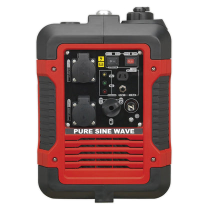 Sealey G2000I Inverter Generator 2000W 230V 4-Stroke Engine Sealey