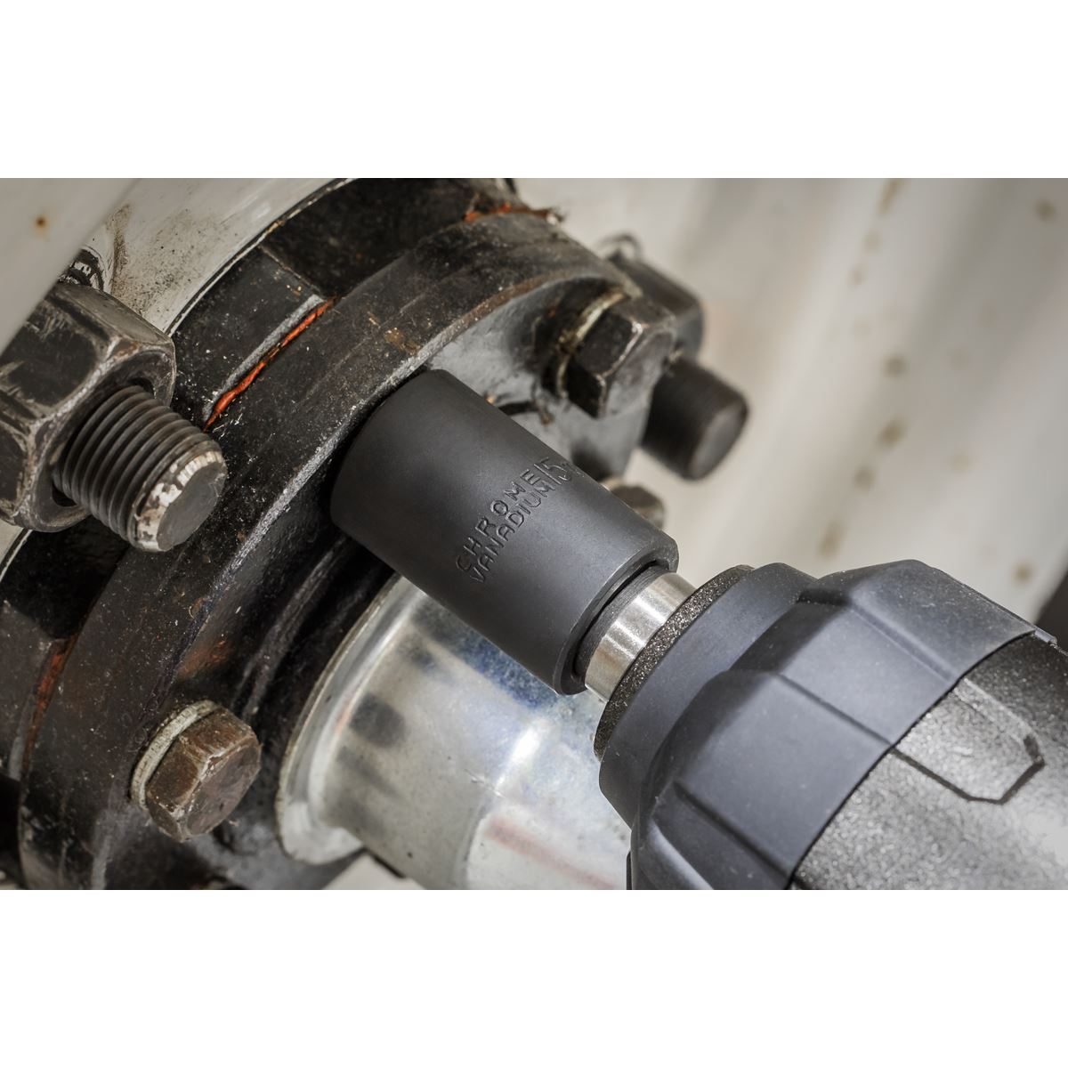 Sealey AK5619M Impact Socket Set 19pc 1/2"Sq Drive Metric Sealey