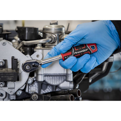 Sealey AK8934 Ratchet Wrench 1/4"Sq Drive Flip Reverse Sealey