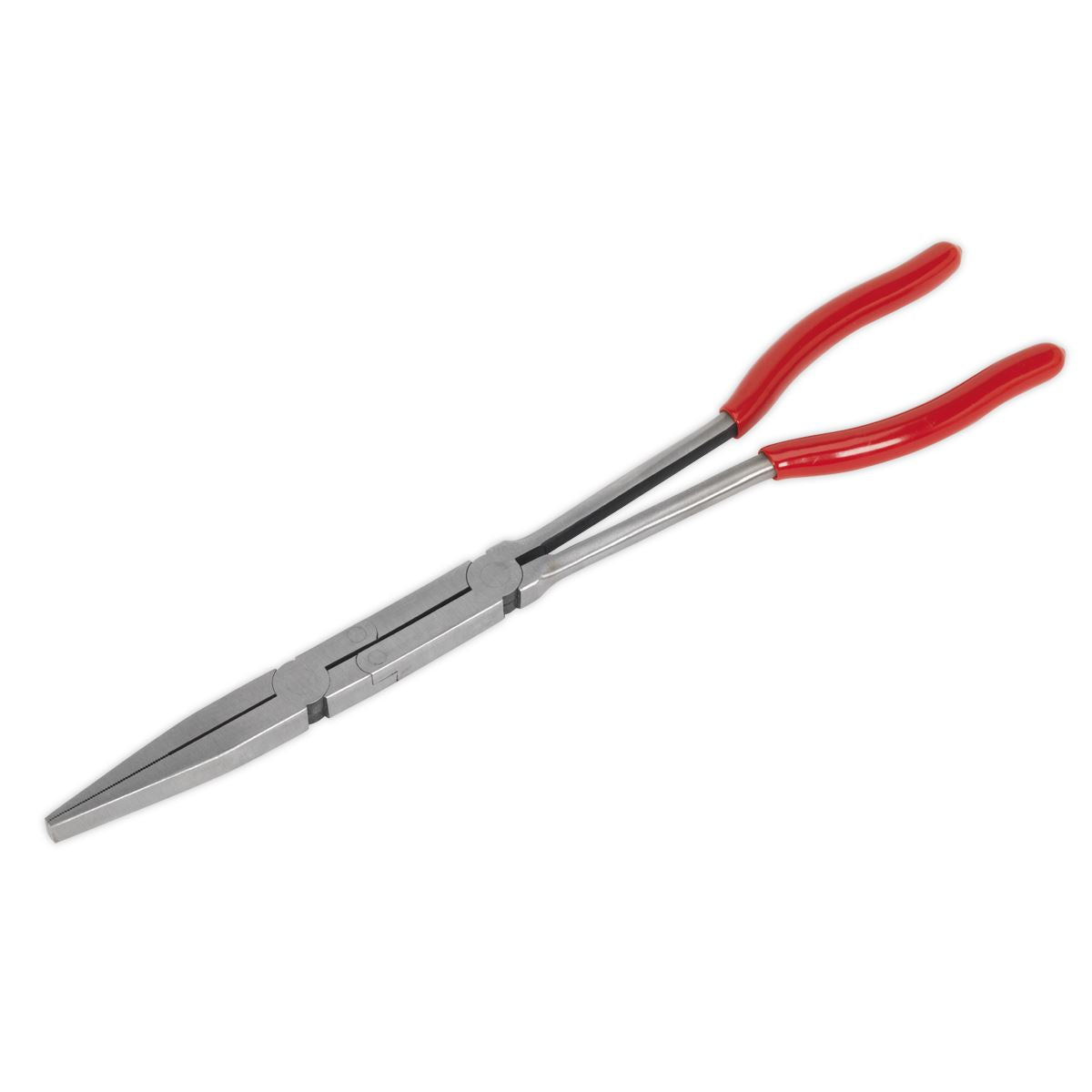 Sealey AK8590 Flat Nose Pliers Double Joint Long Reach 335mm Sealey