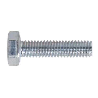 Sealey SS410 HT Setscrew M4 x 10mm 8.8 Zinc Pack of 50 Sealey
