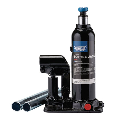 Draper 99766 Expert Hydraulic Bottle Jack 2 Tonne Draper