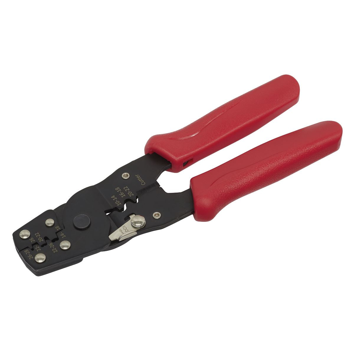Sealey AK3850 Non-Ratcheting Crimping Tool Insulated/Non-Insulated Terminals Sealey