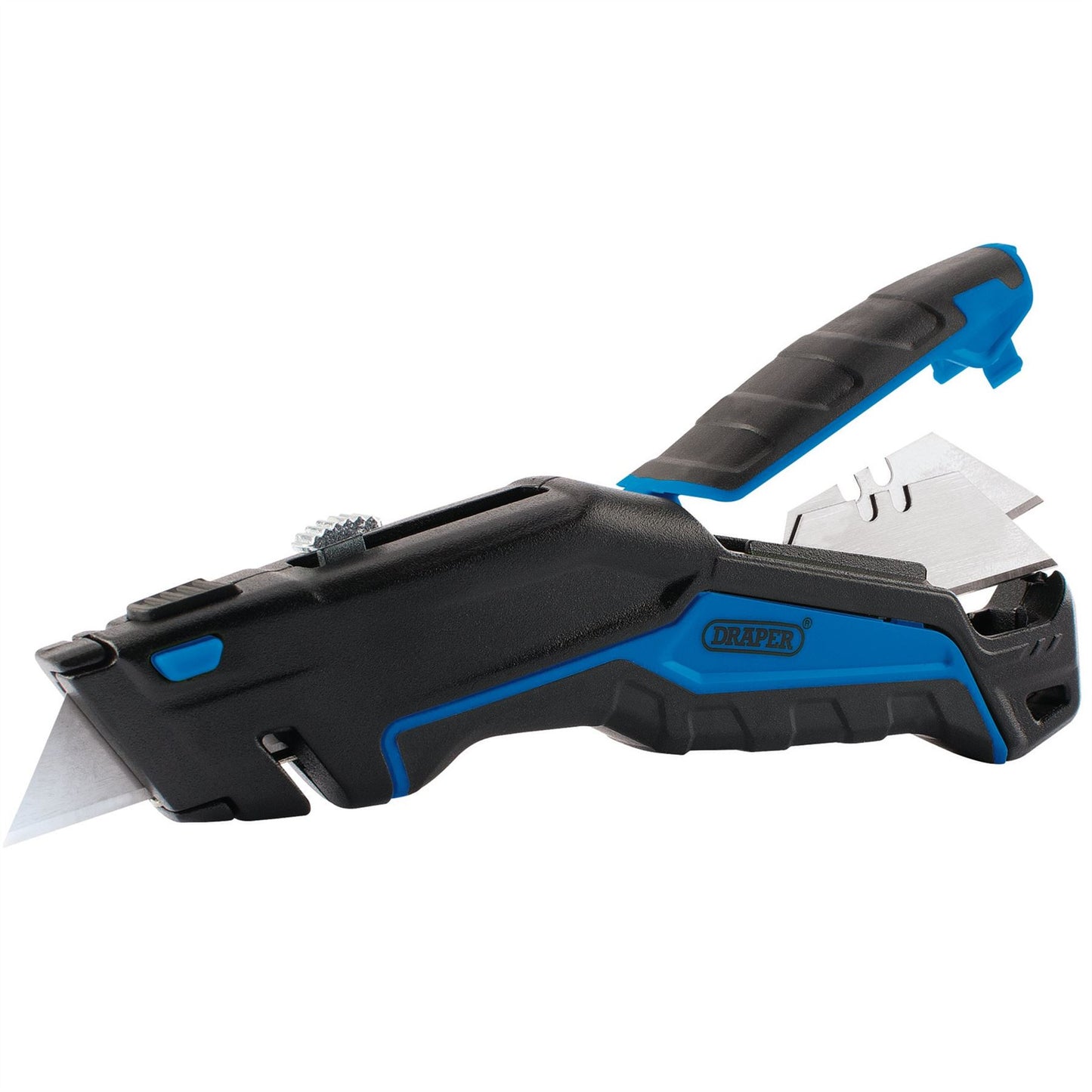 Draper 70363 Retractable Trimming Knife with Blade Storage and x 3 Blades Draper