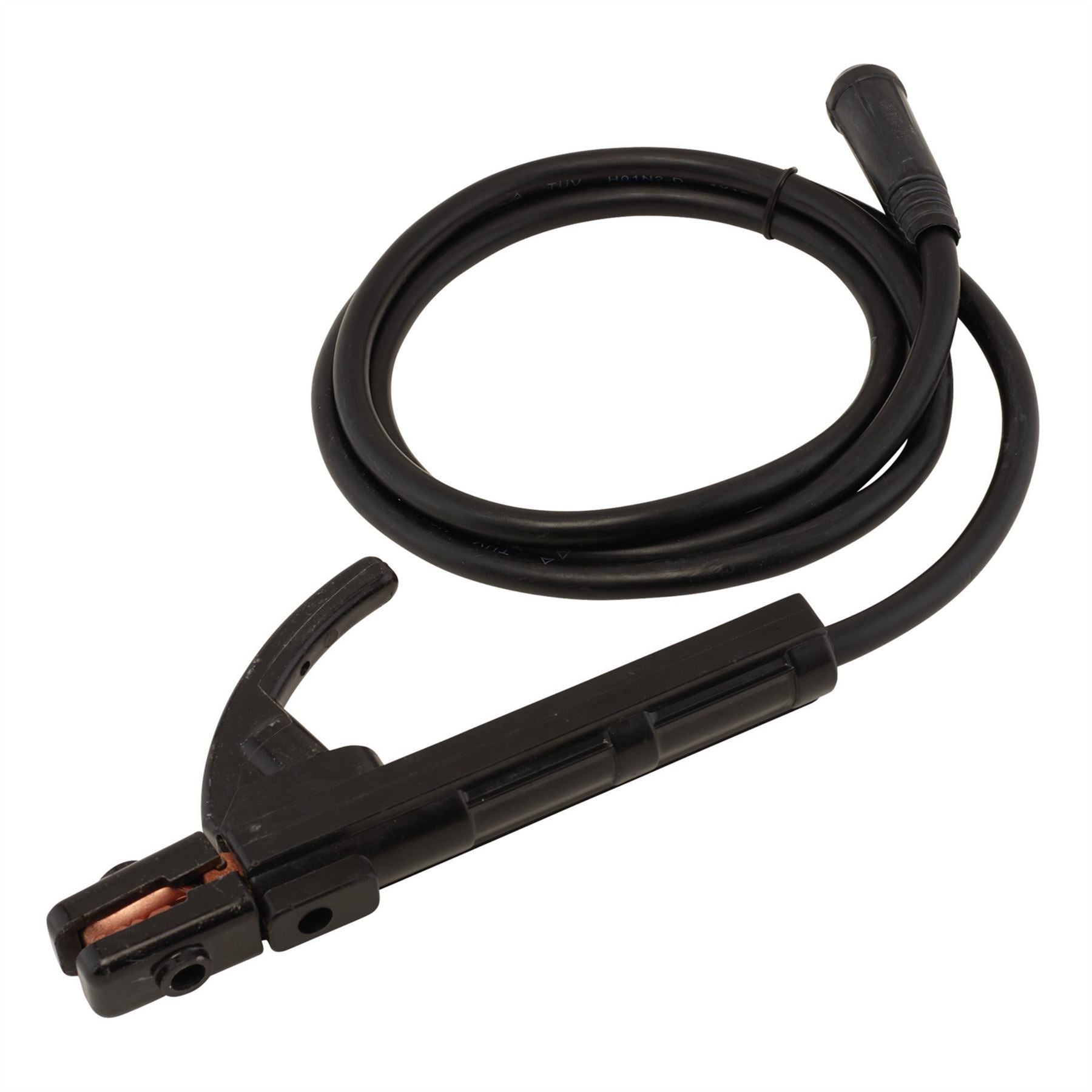 Draper 20924 MMA Welding Electrode Holder with 10/25 Dinse-type Plug 1.8m 200A Draper