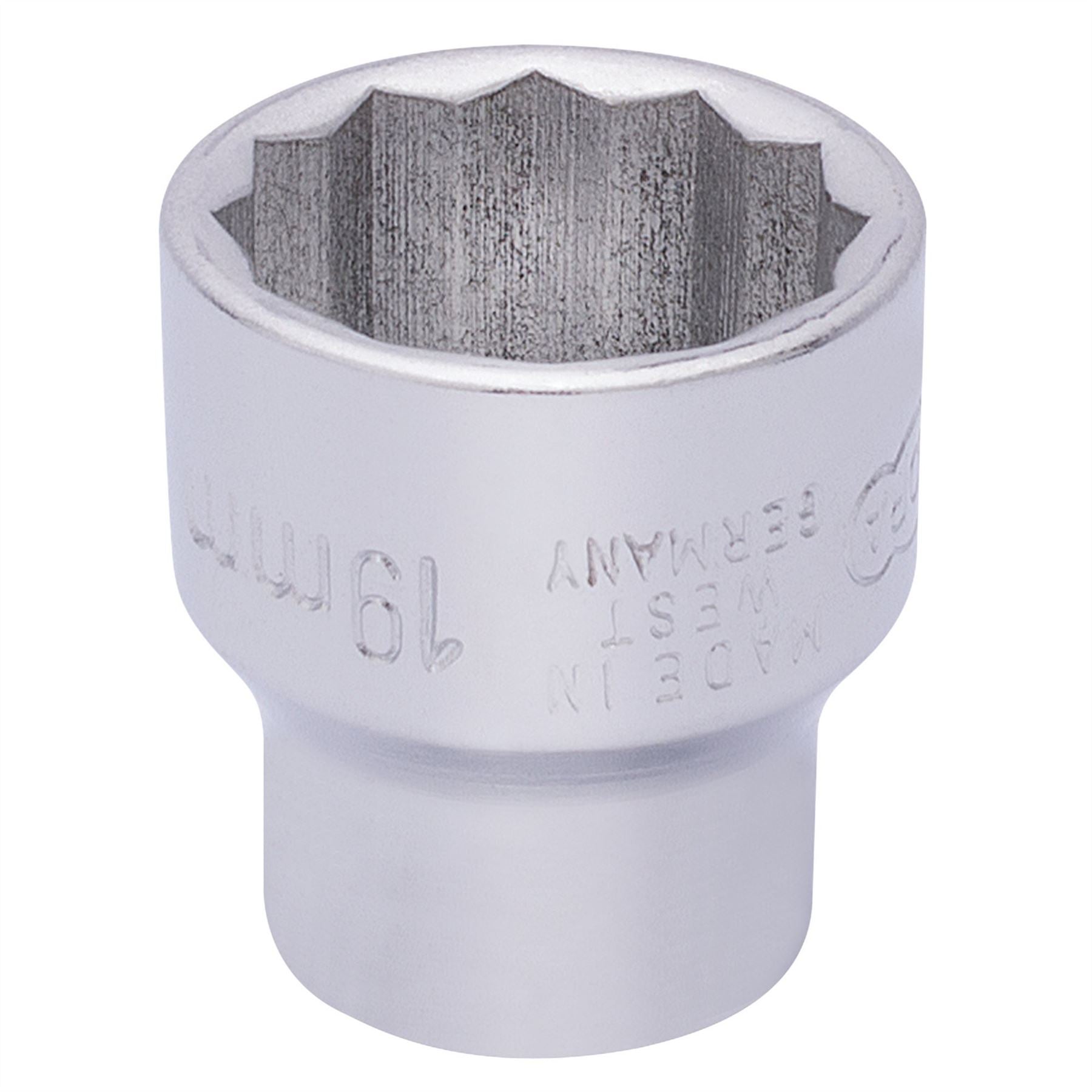 Elora 25953 Bi-Hexagon Socket 3/8" Sq. Dr. 19mm Elora