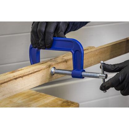 Sealey AK60044 G-Clamp 100mm - Pack of 4 Sealey