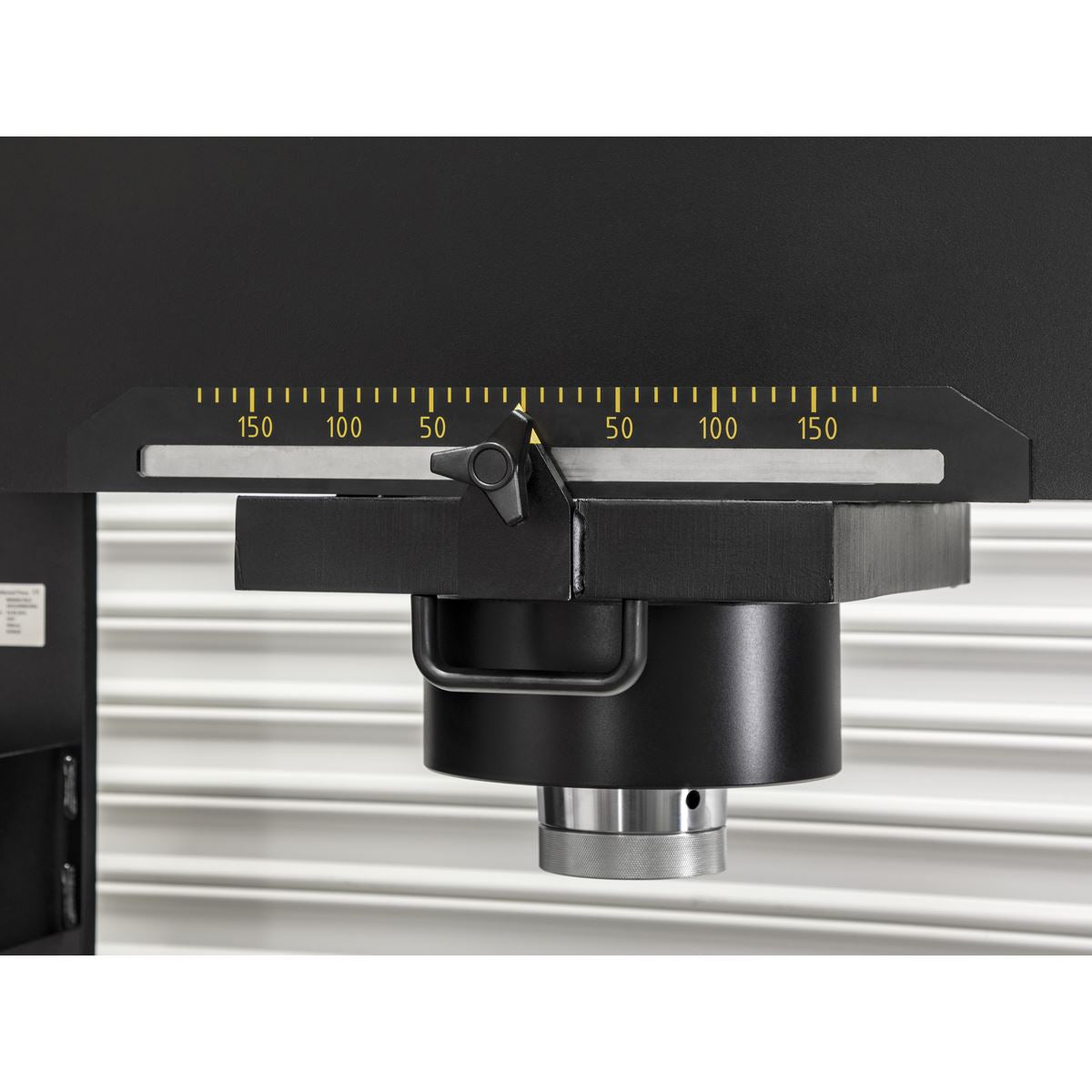 Sealey PPF100S Viking Floor Type Air/Hydraulic Press with Sliding Ram & Foot Pedal 100 Tonne Sealey