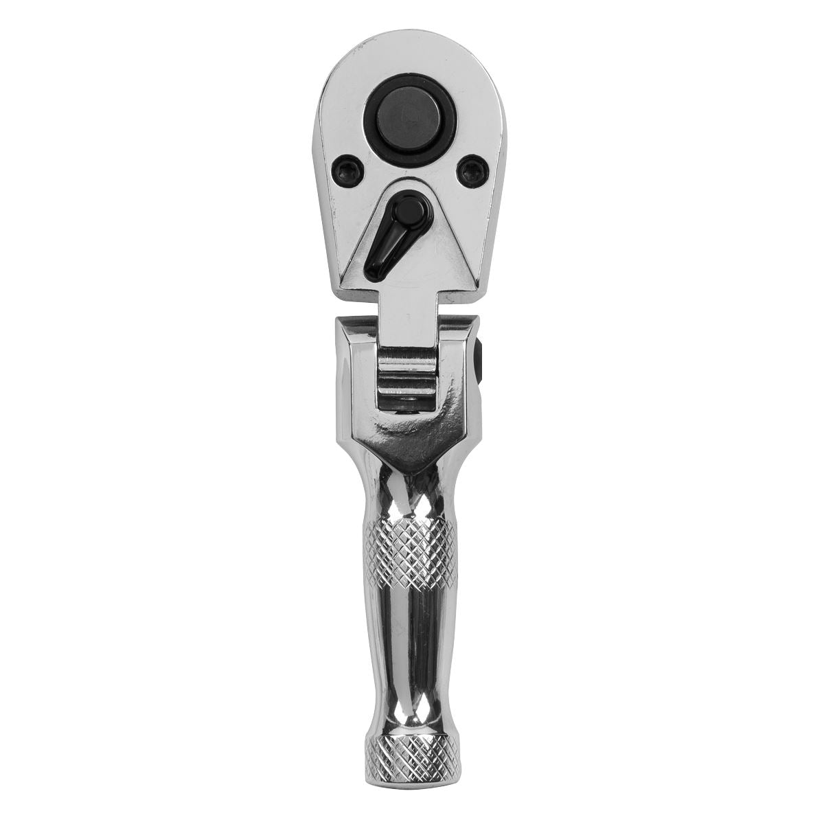 Sealey AK661SF Ratchet Wrench Flexi-Head Stubby 3/8"Sq Drive Sealey
