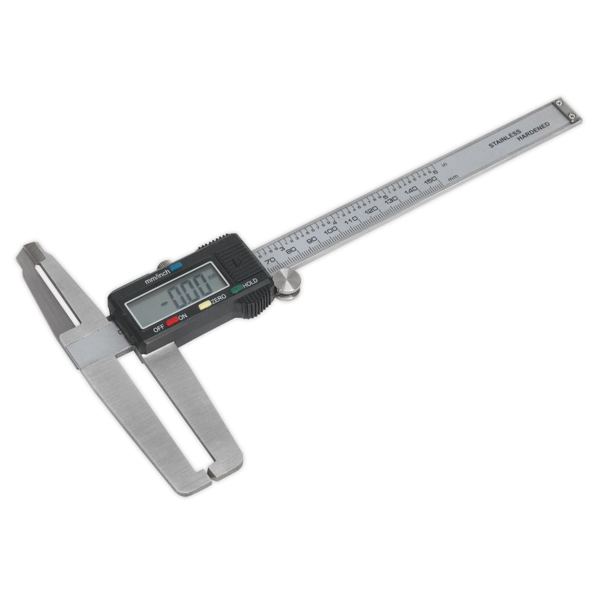 Sealey VS0566 Digital Brake Disc & Drum Caliper 150mm/6" Sealey