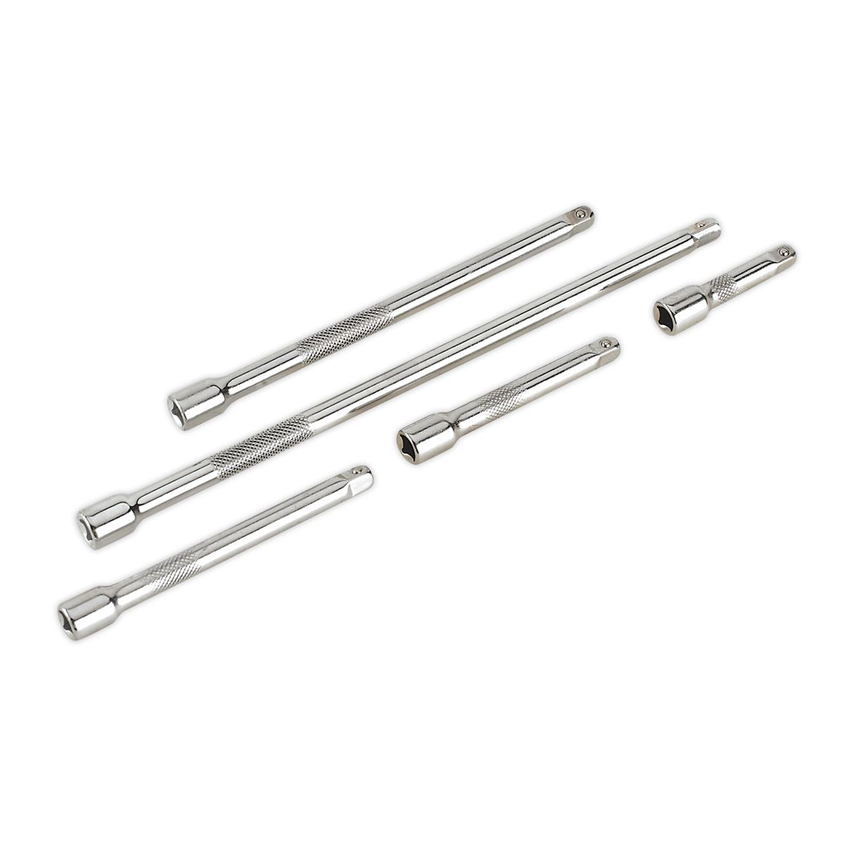 Sealey AK6331 Extension Bar Set 5pc 1/4"Sq Drive Sealey