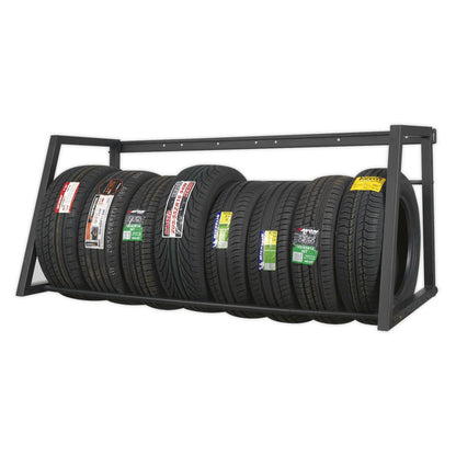 Sealey STR001 Extending Tyre Rack Wall or Floor Mounting Sealey