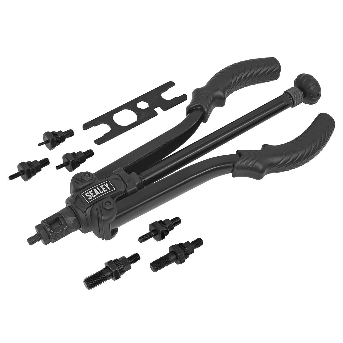 Sealey AK3988 Threaded Nut Riveter Medium-Arm Quick Release Sealey
